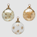 Conjunto de 3 bolas de Natal Transparentes