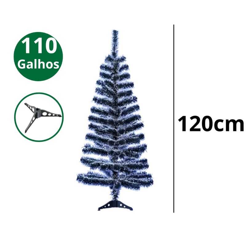 Arvore Natal Grande Pinheiro Decoração Natal 120cm 150cm 180cm 210cm Até 450Galhos