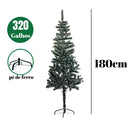 Arvore Natal Grande Pinheiro Decoração Natal 120cm 150cm 180cm 210cm Até 450Galhos