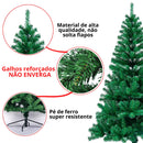 Arvore Natal Grande Pinheiro Decoração Natal 120cm 150cm 180cm 210cm Até 450Galhos