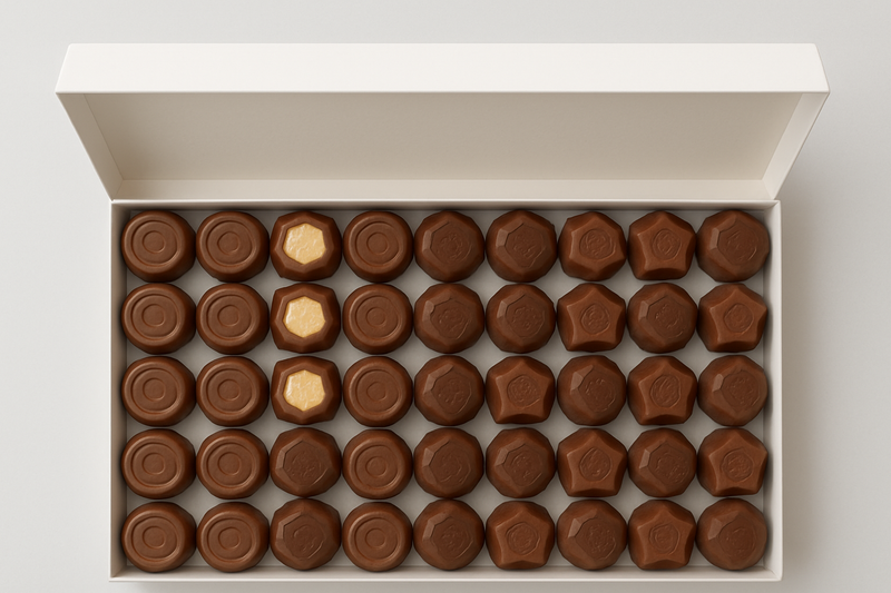 Caixa de Bombons Sortidos Cacau Show 750g