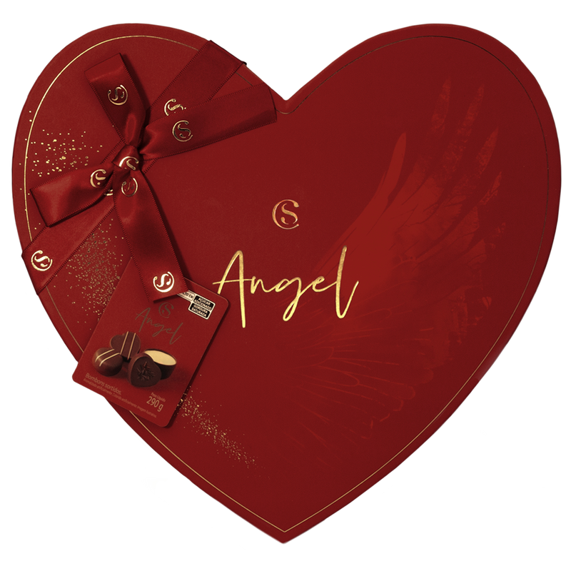 Caixa de Bombons Sortidos Angel Coração 290g