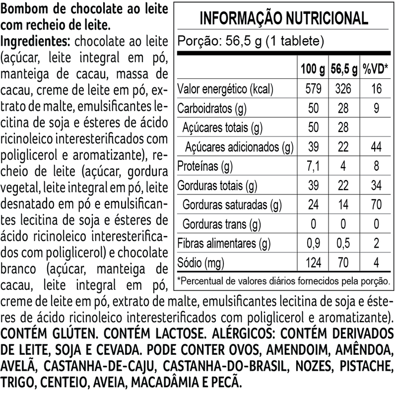 Caixa Artesanal de Bombons Delícias de Amor 153g