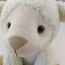 Ovelha de Pelúcia 25 cm - M Decoração Quarto Bebê Bege