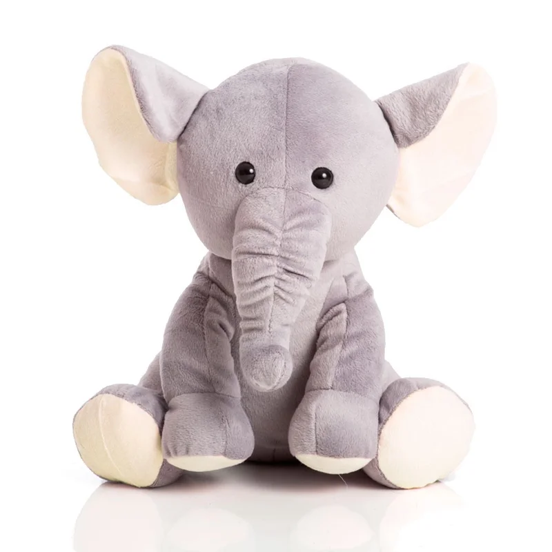 Elefante de Pelúcia 25 cm - M Decoração Quarto Bebê