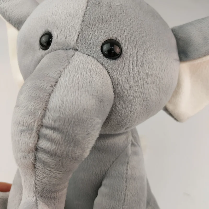 Elefante de Pelúcia 25 cm - M Decoração Quarto Bebê