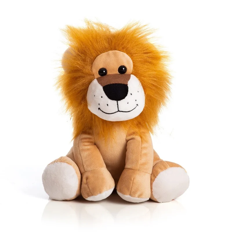Leão de Pelúcia 25 cm - M Decoração Quarto Bebê