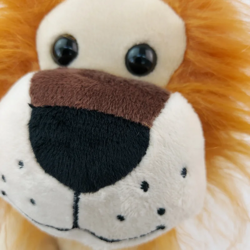 Leão de Pelúcia 25 cm - M Decoração Quarto Bebê