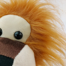 Leão de Pelúcia 25 cm - M Decoração Quarto Bebê