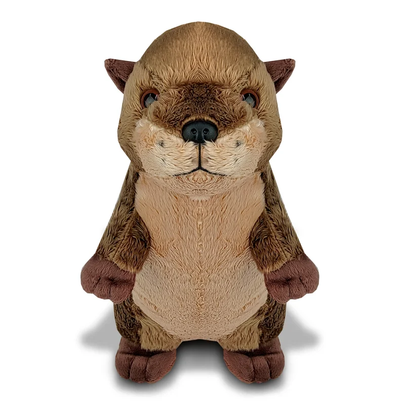 Lontra de Pelúcia 27 cm - Liz Marrom