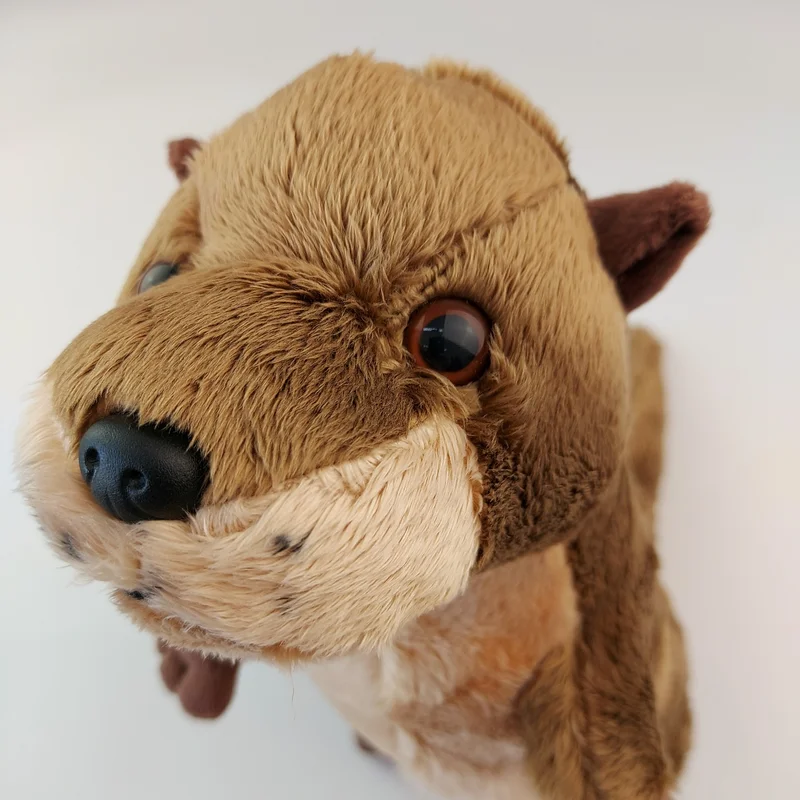 Lontra de Pelúcia 27 cm - Liz Marrom