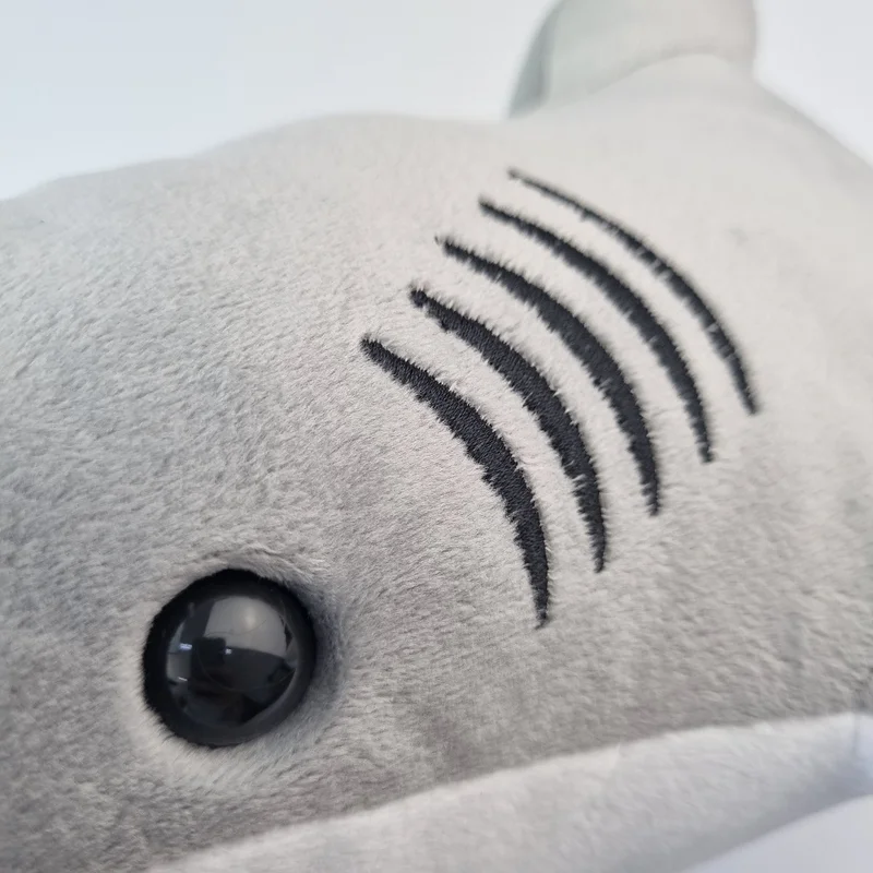 Tubarão de Pelúcia 56 cm - Abel Cinza