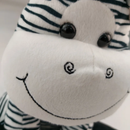 Zebra Pelúcia 25 cm - M Decoração Quarto Bebê