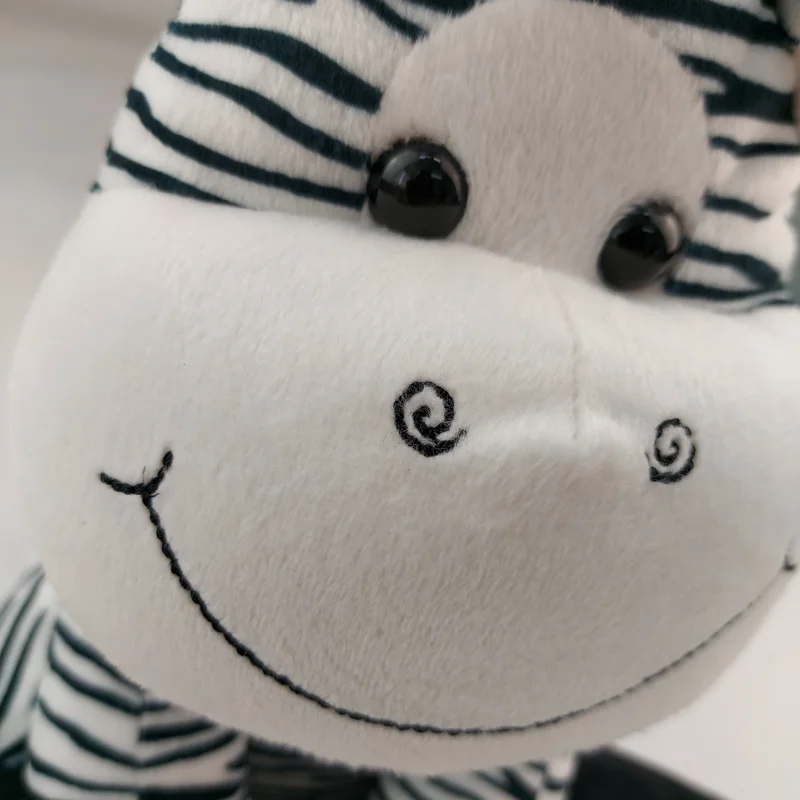 Zebra Pelúcia 25 cm - M Decoração Quarto Bebê