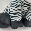 Zebra Pelúcia 25 cm - M Decoração Quarto Bebê