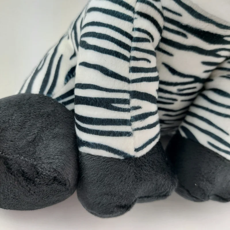 Zebra Pelúcia 25 cm - M Decoração Quarto Bebê