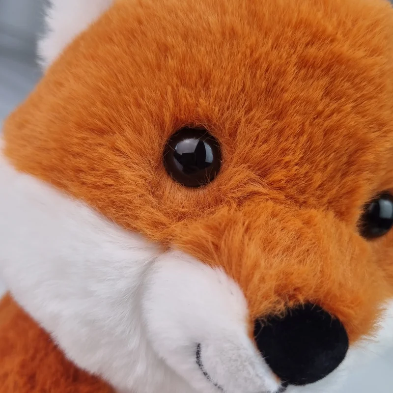 Raposa de Pelúcia 20 cm - Coleção Bosque Laranja