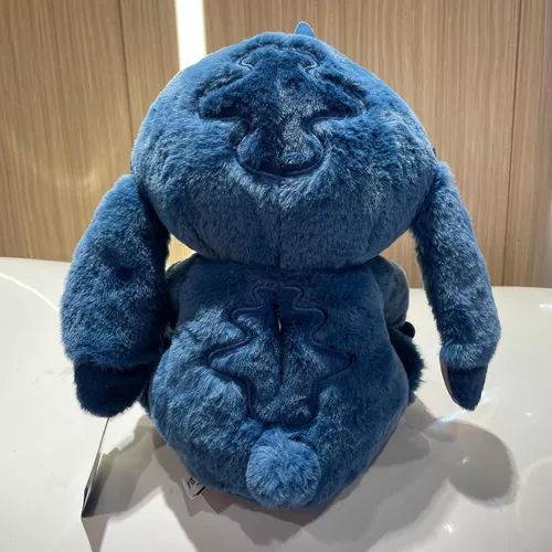 Urso De Pelúcia Stitch Encantador Antialergico Macio Cor Azul